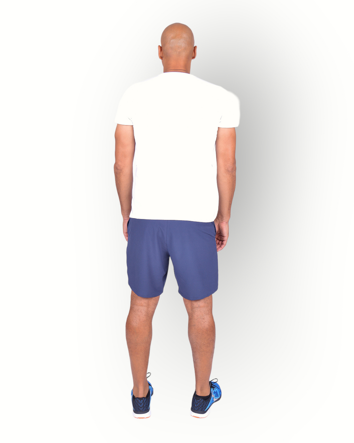 Men logo short sleeve tee white