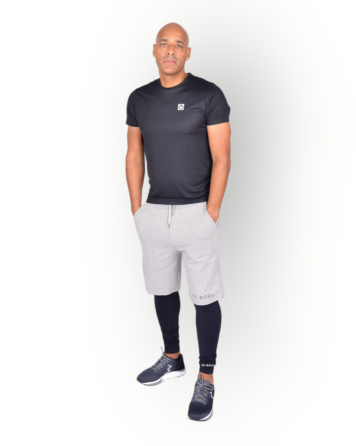 Men long tight black
