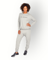 Dames joggingbroek grijs