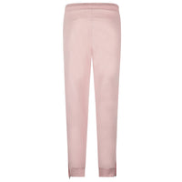 Women fleece pant with zipper pink