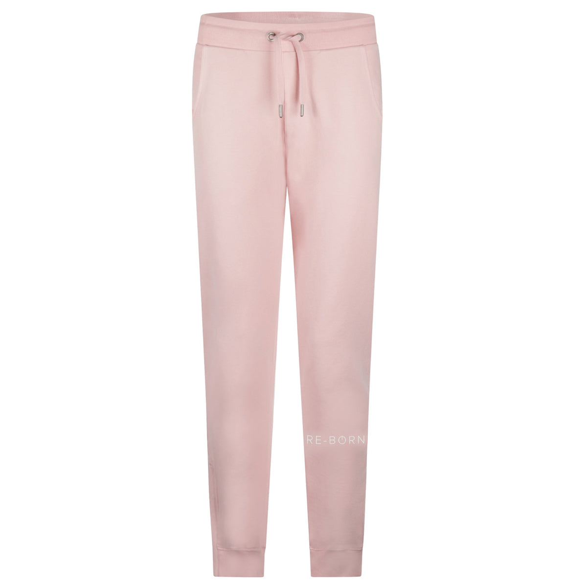 Women fleece pant with zipper pink