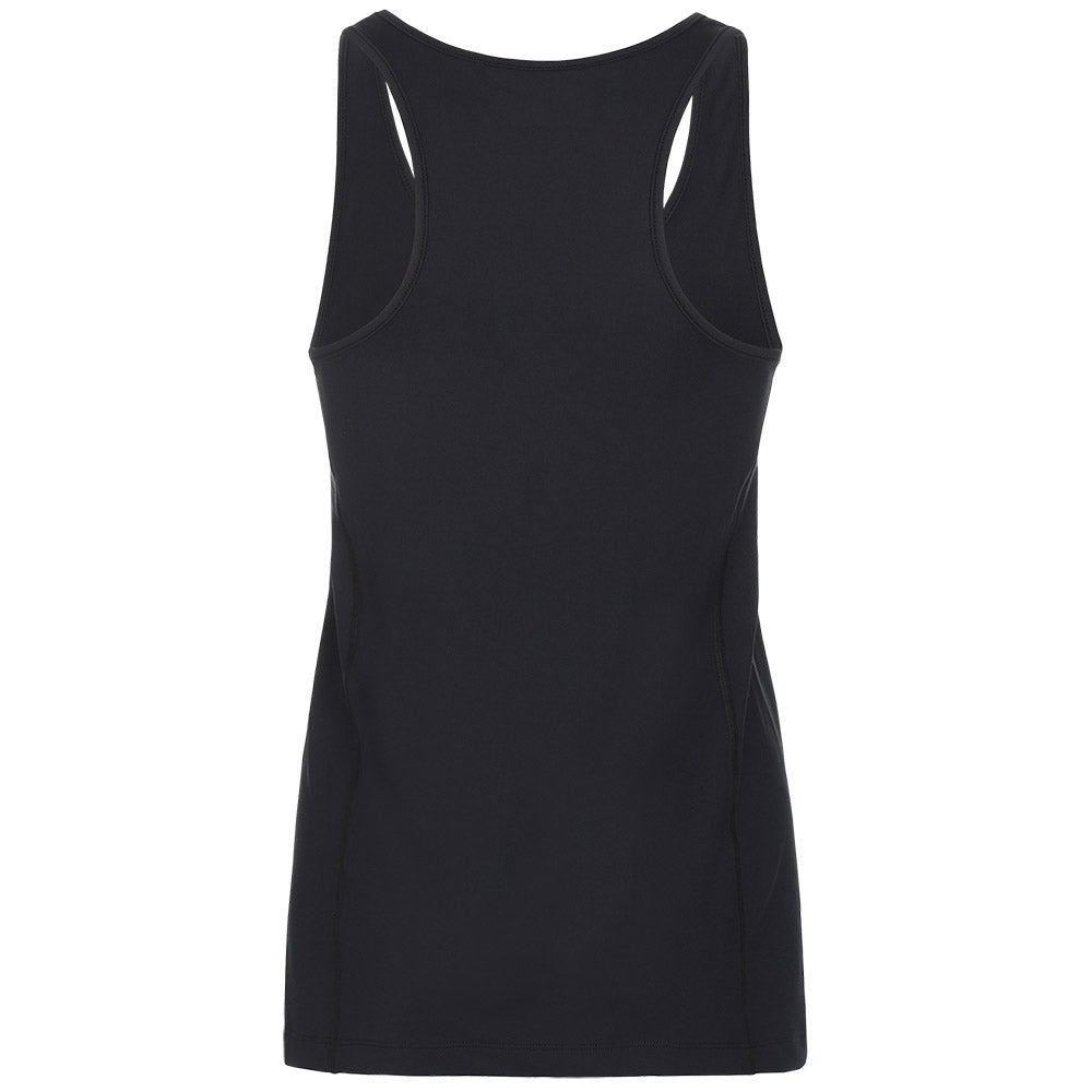 Re-Born Sports Dames sport tanktop hemdje zwart achterkant O-1911-1