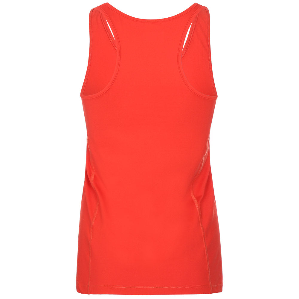 Re-Born Sports Dames sport tanktop hemdje rood achterkant O-1911-1