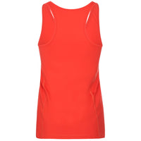 Re-Born Sports Dames sport tanktop hemdje rood achterkant O-1911-1