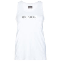 Re-Born Sports Dames sport tanktop hemdje wit voorkant O-1911-1