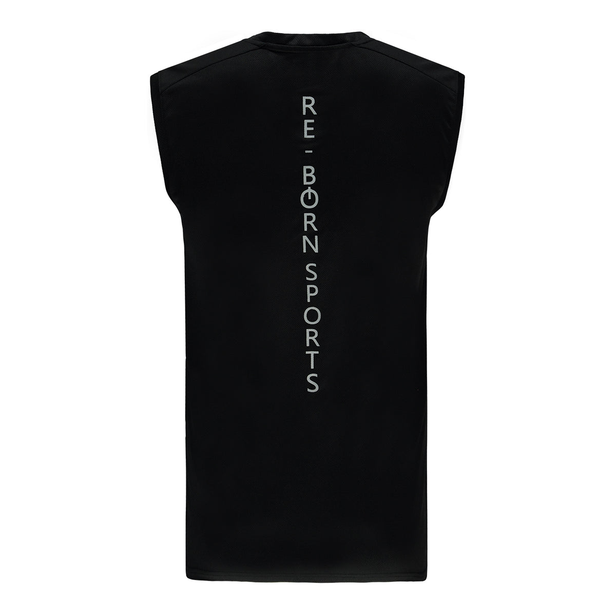 Re-Born-Sport-Heren-mouwloos-top-zwart-achterkant-M-1811-1