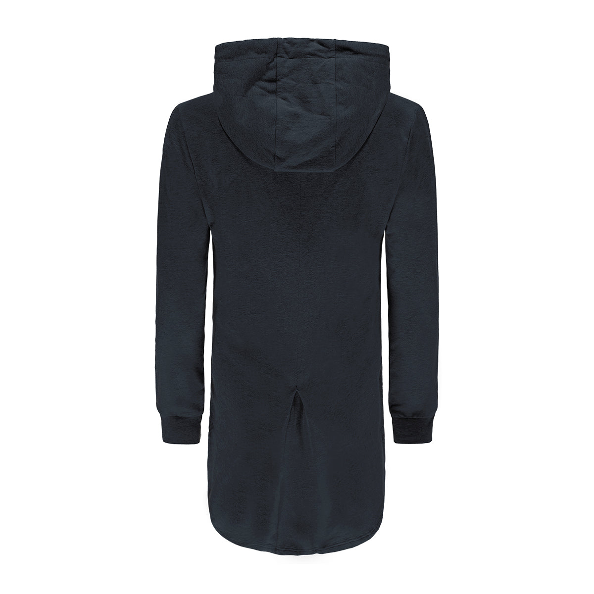 Re-Born Sports Dames capuchon trui met rits zwart achterkant O-1816-1