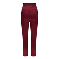 Re-Born Sports Dames sport legging tight burgundy rood achterkant O-1835-1