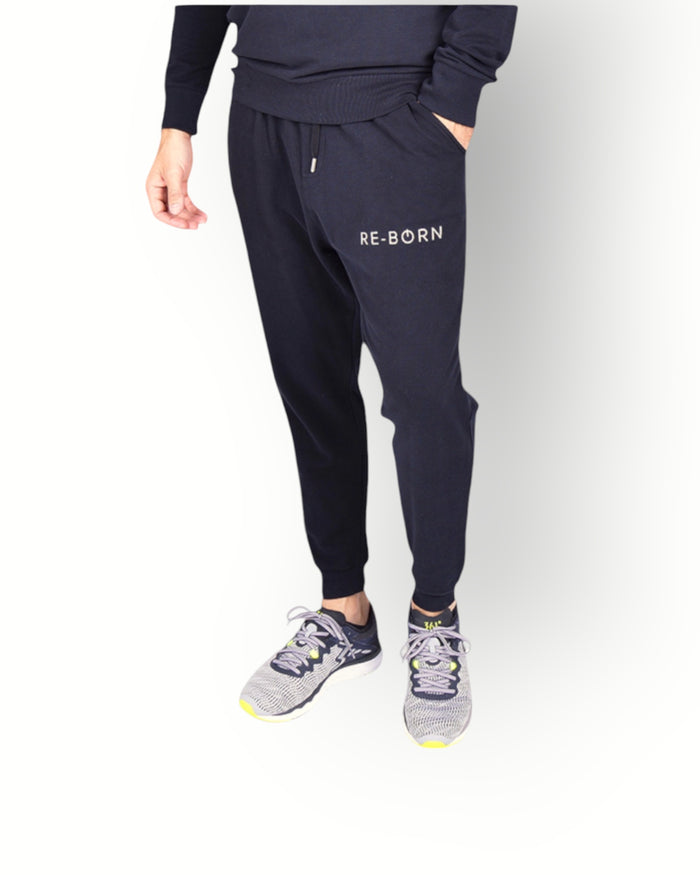 Men fleece pant black