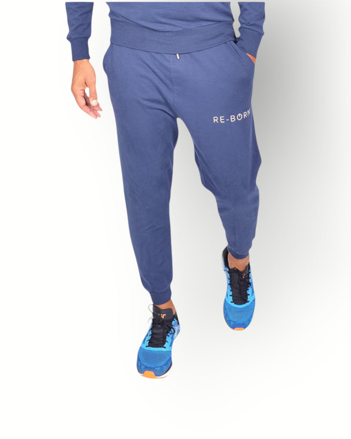 Men fleece pant navy