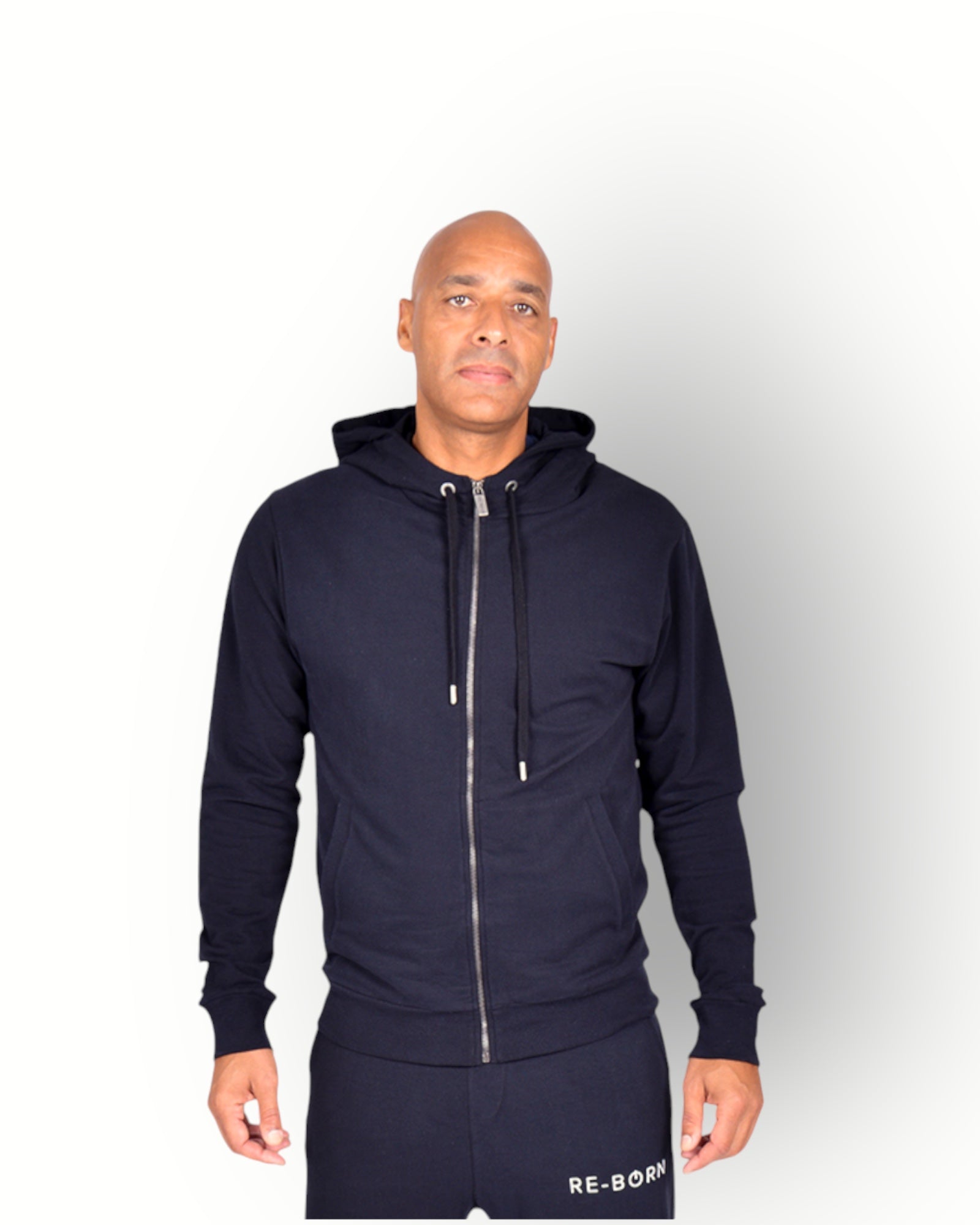 Full Zip Popular Zip Up Hoodies Men Long Sleeve Full Zip Hooded