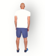 Men woven stretch sport short navy