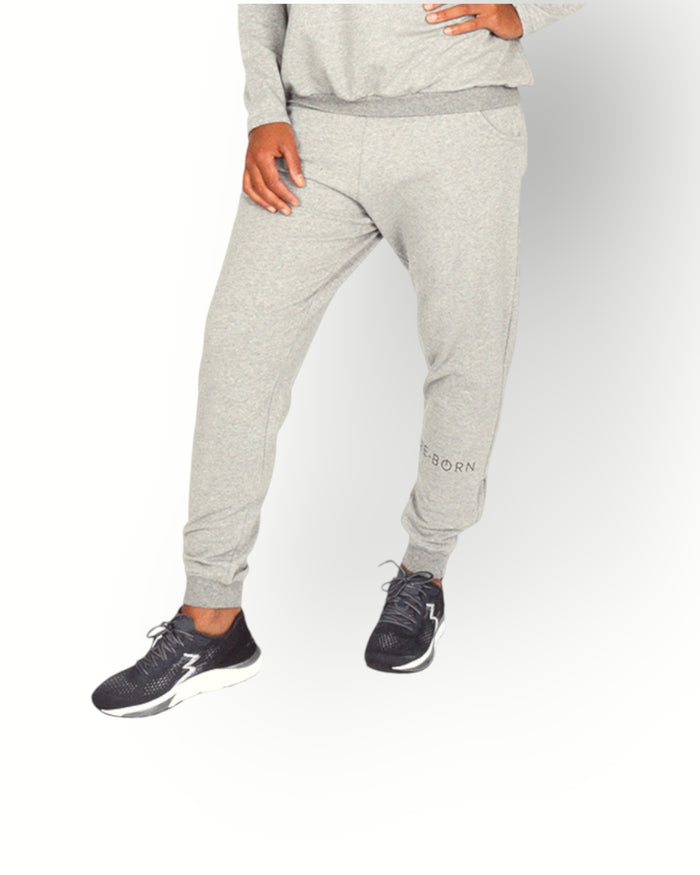 Dames joggingbroek grijs