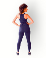 Women tanktop racer back black