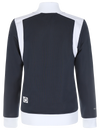 Re-Born Sports Dames trainingsjack donkerblauw/wit achterkant O-2017-1