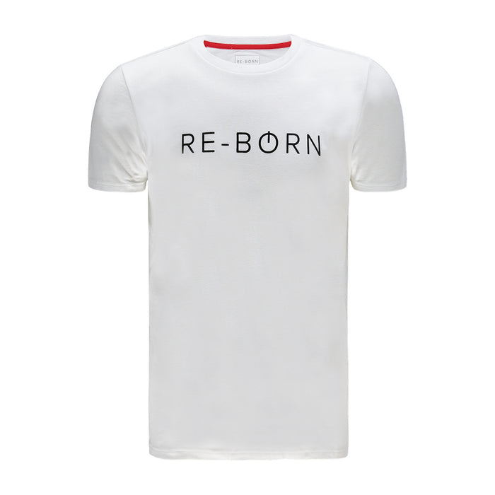 Re-Born-Sports-heren-logo-t-shirt-wit-M-1812-2-voorkant