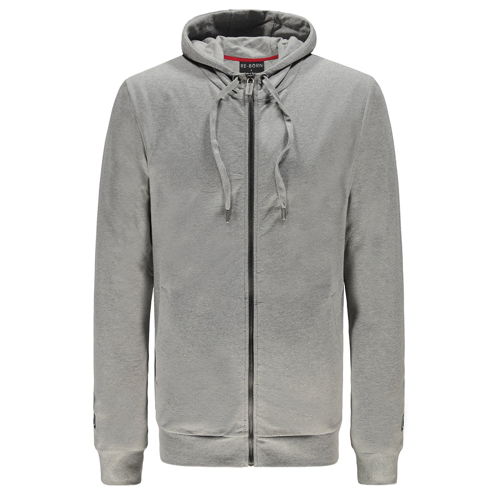 Re-Borns-Sport-capuchon-trui-met-rits-grijs-voorkant-M-1816-1