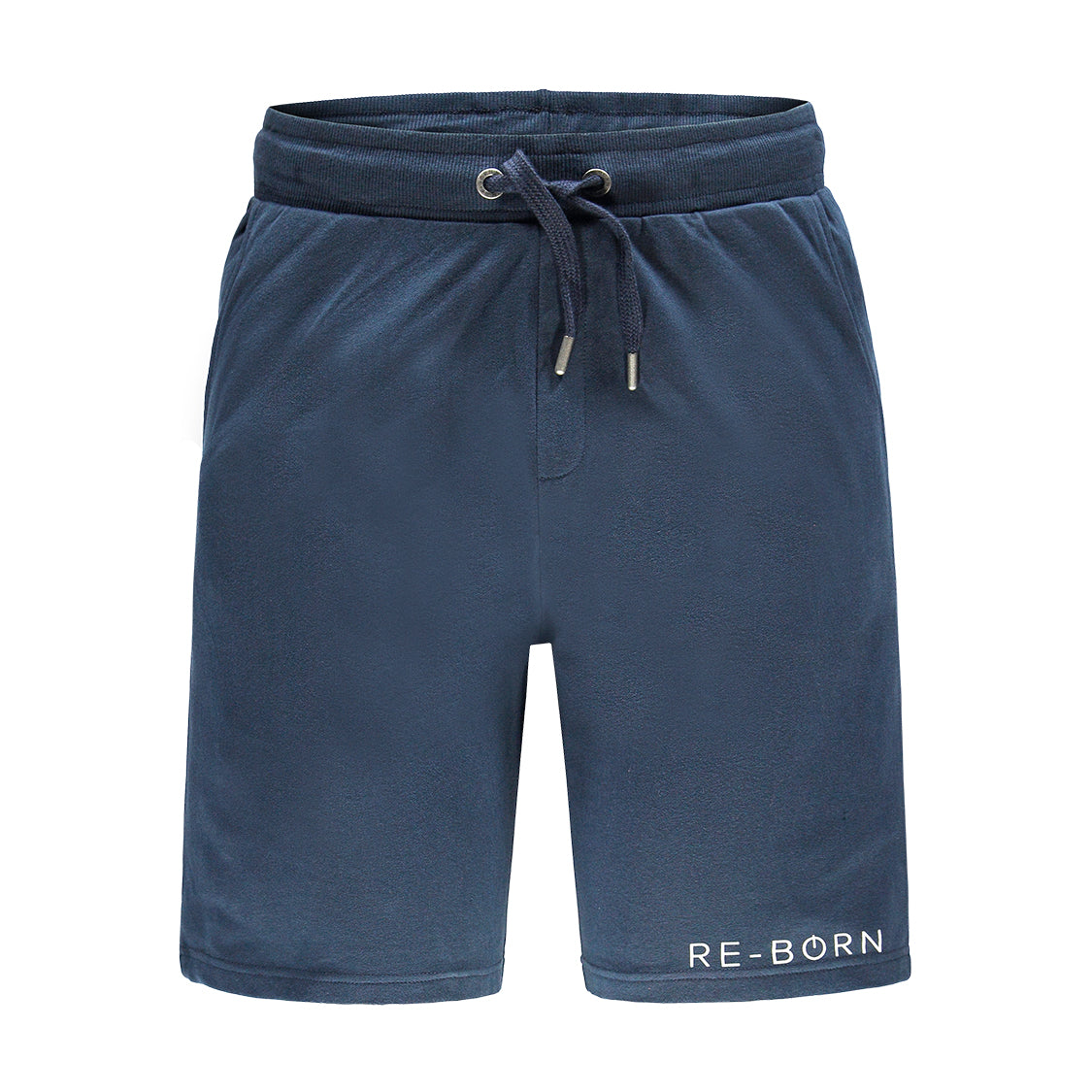 Men fleece short navy RE BORN SPORTS