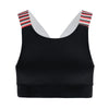 Re-Born Sports Dames sport beha zwart voorkant O-1819-1
