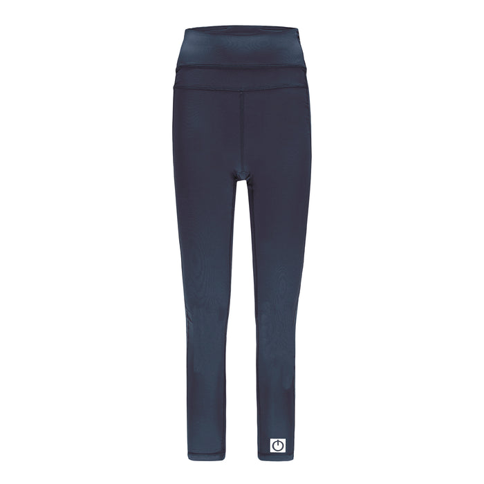 Re-Born Sports Dames sport legging tight navy voorkant O-1835-1